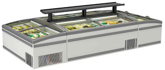 Pintu Geser Pendingin Statis Deep Freezer Pintu Geser Freezer Dada