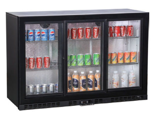 Freezer Komersial 3 Pintu Kaca 320L