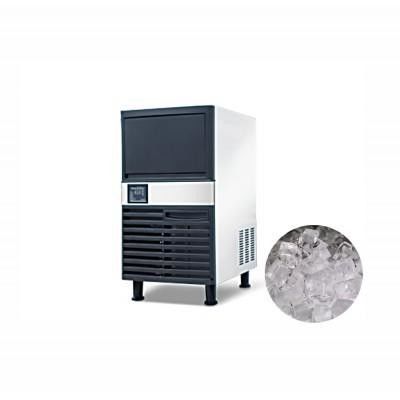Mesin Es Kubus Sterilisasi SK-120P Bar Irisan Es Segar Swalayan Dengan All-In-One 55kg