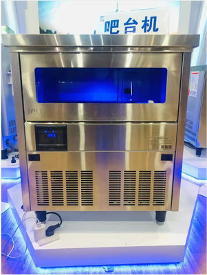 Sk-81b Cube Ice Machine Prasmanan Makanan Laut Anti-Jatuh Membersihkan Sendiri