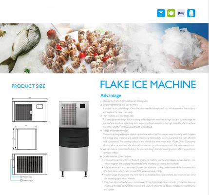 Mesin Pembuat Es Sterilisasi UV Kecil Frost Gratis Pembongkaran Diam Gratis