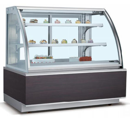 2-8 Derajat Didinginkan Pie Display Case Cake Display Cabinet 370L 461L 553L