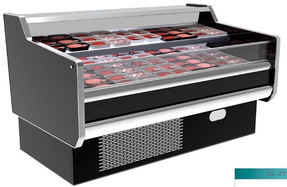 Desain rak ganda MC3 Supermarket Meat Deli Display Case Butcher Convenience Store