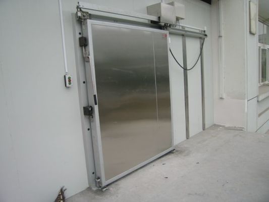 Pintu Geser Listrik Manual pintu berengsel Walk In Freezer Pendinginan Komersial Suhu Rendah Walk In Cooler